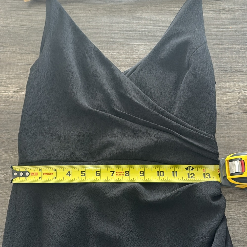 Jordan Ruched Side Slit Gown - Picture 12 of 15